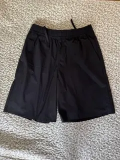 黒 ショートパンツウエスト調整可能