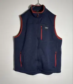 L.L.Bean エルエルビーン 刺繍ロゴ　裏地ボア　フリースベストのサムネイル
