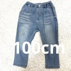 ブランシェス　ライトブルーデニムパンツ ウエストゴム