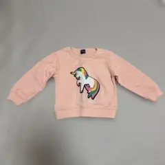 C'est 100cm ユニコーン トレーナー ピンク