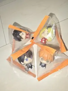 k*〜様 ハイキュー!! プチっとすわりマス　4種コンプリートセット⑦