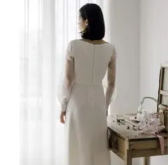 週末限定価格！ 結婚式前撮り！白色ウェディングドレス