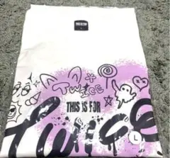 24時間以内発送☺︎TWICE Tシャツ　白　Ｌサイズ　新品　☺︎ ポップアップ