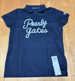 新品　パーリーゲイツ ポロシャツ ネイビー　サイズ0