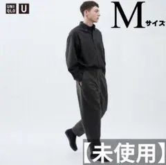 【未使用】UNIQLO U フリースジャージーパンツ グレー Mサイズ