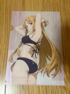 ソードアート・オンライン アスナ 水着 クリアファイルのサムネイル