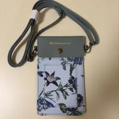 KEI Hayama PLUS スマホショルダーバッグ 花柄