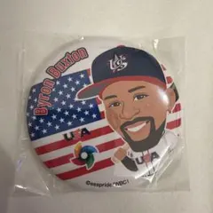WBC2026　ガチャ バイロン・バクストン　アメリカ代表 缶バッチ