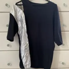 FEELCYCLEレディース ブラック/シルバー Tシャツ