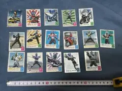仮面ライダー 系　ミニカード 16枚