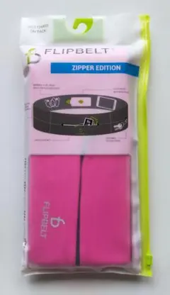 フリップベルト　ジッパー　ピンク　XLサイズ　新品