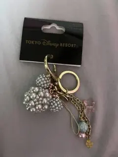 【新品】東京ディズニーミニーマウス キーチェーン バッグチェーン
