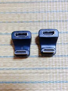 180度角度付き PC対応 HDMI アダプター2個