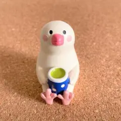 レア★コンコンブル 日本茶文鳥 希少 置物 割れ物のサムネイル