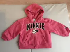 baby GAP Disney ミニーマウスジップパーカー ピンク　18-24m