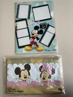 【非売品】ディズニー ファイル2枚＆トートバッグ