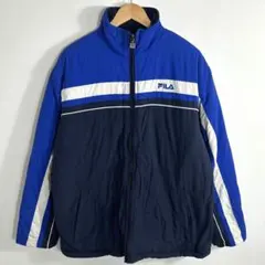 90s 00s FILA ナイロン ジャケット ブルゾン 中綿 y2kのサムネイル