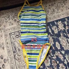 Mizuno ストライプ水着 XSサイズ