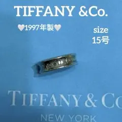 1997年製⭐️ティファニー ❤️1837 ナロー リング SV925 15号