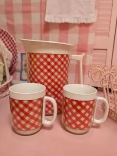 ヴィンテージ☆ピッチャー＆マグカップ