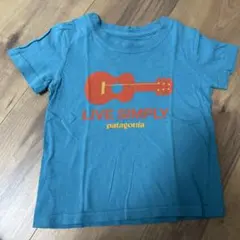 patagonia パタゴニア キッズ 半袖Tシャツ ブルー 2Tのサムネイル