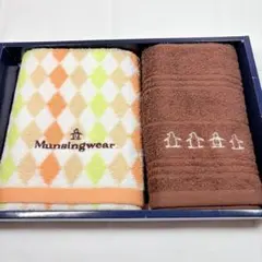 Munsingwear フェイスタオル トリトン ２枚　ハイパーナノ加工のサムネイル