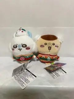 ちいかわ エニマイくじ D賞 ぬいぐるみキーホルダー　モモンガ　くりまんじゅう