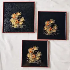 黒塗御屏風 本金盛上山水蒔絵 20号 - メルカリ