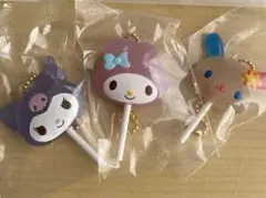 サンリオキャンディチャーム　マイメロ　クロミ　うさはな