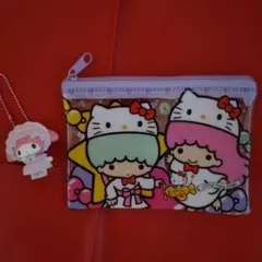 マイメロキーホルダー＆ポーチ