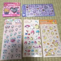 サンリオ　クロミ　うるちゅるシール　ポムポムプリン　おはじきシール　キティ正規品