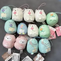 すみっコぐらし　おうちでくまカフェ　フラワー　ちびマスコットセット　13個セット