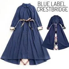 2026年最新】BLUE LABEL CRESTBRIDGE 柄：チェック レディース 長袖