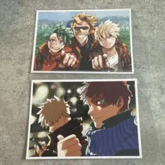 ヒロアカ 原画展 Snapshot 緑谷出久 爆豪勝己 オールマイト 轟焦凍