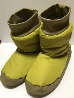 ワークマン Heyaルームブーツ ピスタチオグリーン レディース【美品】