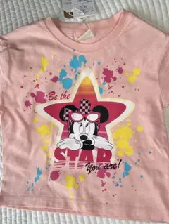 c*n様 しまむら　リトシー　ベビー　半袖　夏服ミニーマウス Tシャツ 90cm