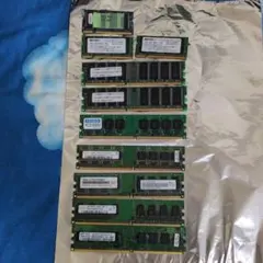 ジャンク】デスクトップ・ノートPC用 メモリー 混在10枚セット 都市