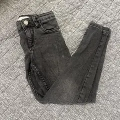 ZARA キッズ　デニム　ジーパン　スキニーフィットデニムパンツ128cm