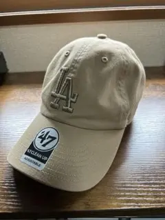 47 Brand LA Dodgers キャップ ベージュのサムネイル