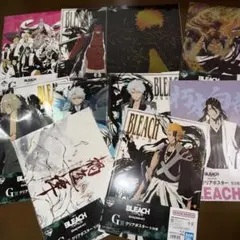 BLEACH ブリーチ 이치방쿠지 クリアポスター 10枚セット