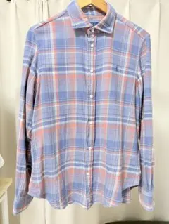 ラルフローレン　Ralph Lauren チェック柄長袖シャツLサイズ