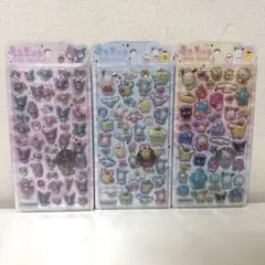 新品【サンリオキャラクターズ】うるちゅるポップシール　3個セット