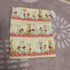 巾着袋　コップ袋　ハンドメイド