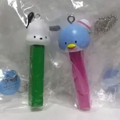 PEZ ペッツ はぴだんぶい マスコット ポチャッコ タキシードサム ガチャ