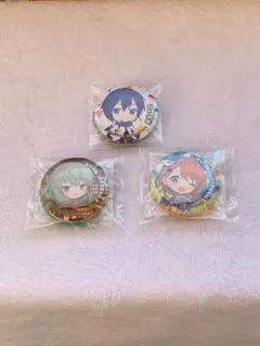 プロセカ セガラッキーくじ 缶バッジセット