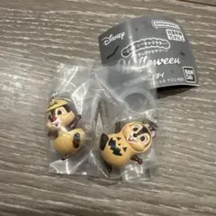 ディズニーキャラクター めじるしアクセサリー ハロウィン チップとデール