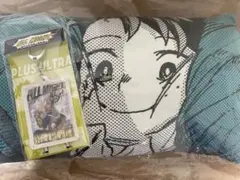 オールマイトのサイン入りキーホルダー　沈むんだけどすごくない？クッション