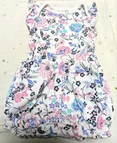 babyGAP 花柄ロンパース 6-12ヶ月