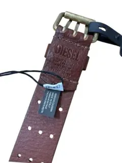 DIESEL 本革レザーベルト 約105cm イタリア製 正規品