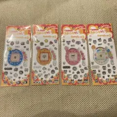 セリア キラキラたまごっちシール3 まとめ売り　4枚セット